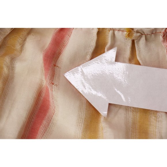 NWT Free People Do It Again Frayed‎ Trim Mini Dress Fresh Almond Stripe X Small - Picture 12 of 13